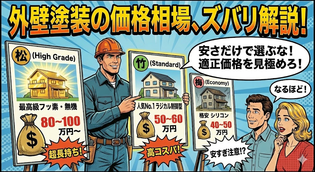 外壁塗装工事の今の現状に迫る！外壁の塗り替えは株式会社共進にお任せ！