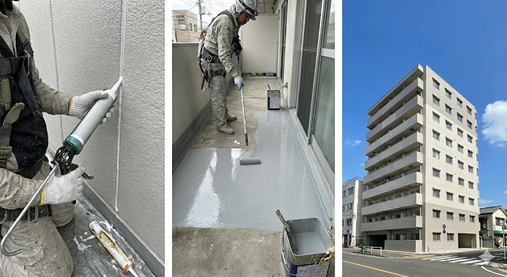 防水管理で長持ちする建物を実現