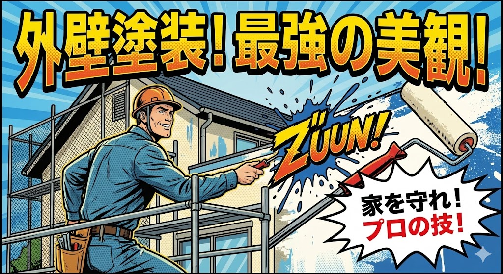 葛飾区で外壁塗装工事をするなら安心の株式会社共進にお任せ！