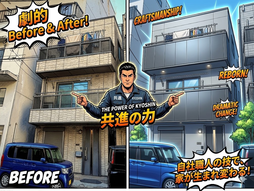 川口市で外壁塗装のカラーシュミレーションはお任せください